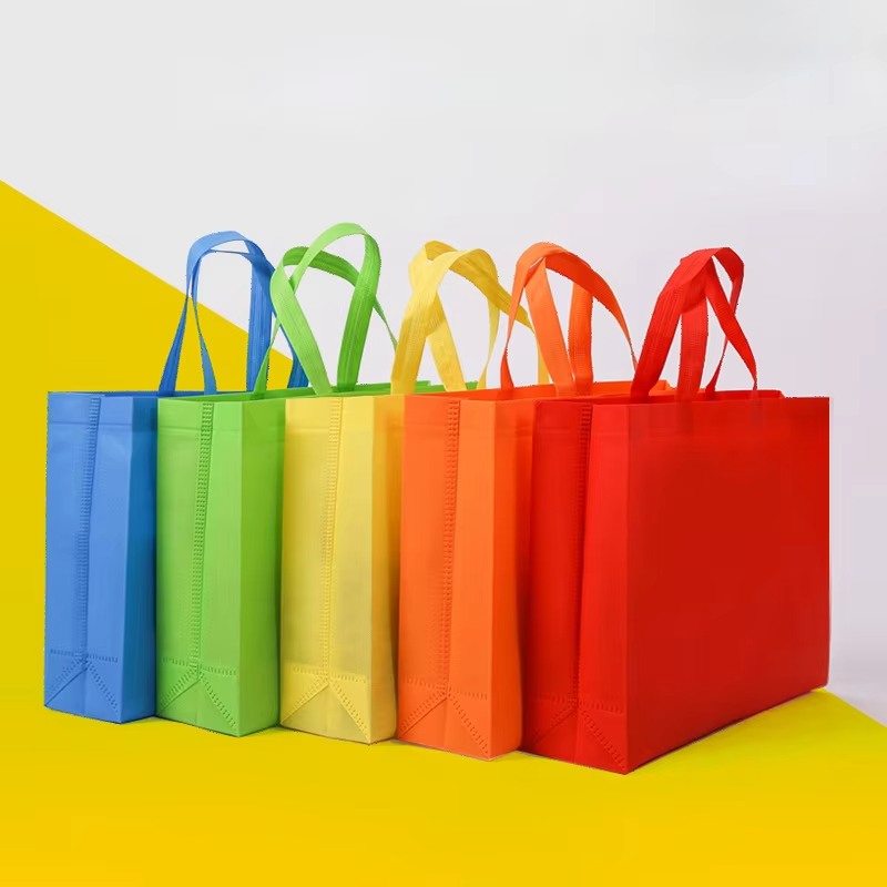 Event Party Shop - 10/20 Stück Verstärkte Vlies-Tragetaschen mit Anpassbarem