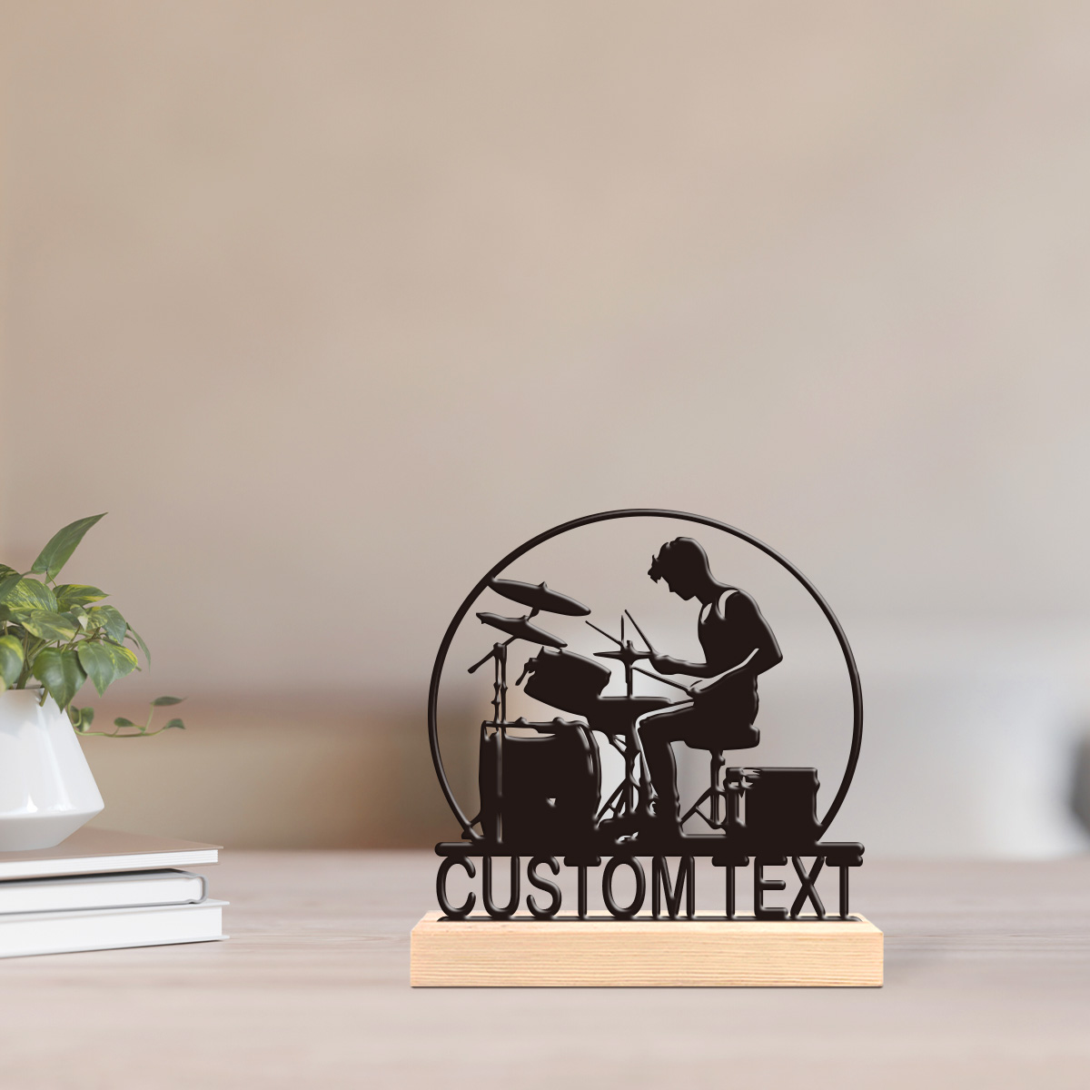 Eve Party - 1 Stück Interessante Desktop-Metallstatuen mit Individuellem