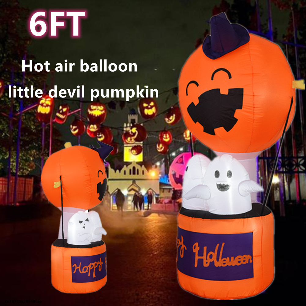 Led Balloon Light - Halloween aufblasbare 1,8 m Heißluft ballon