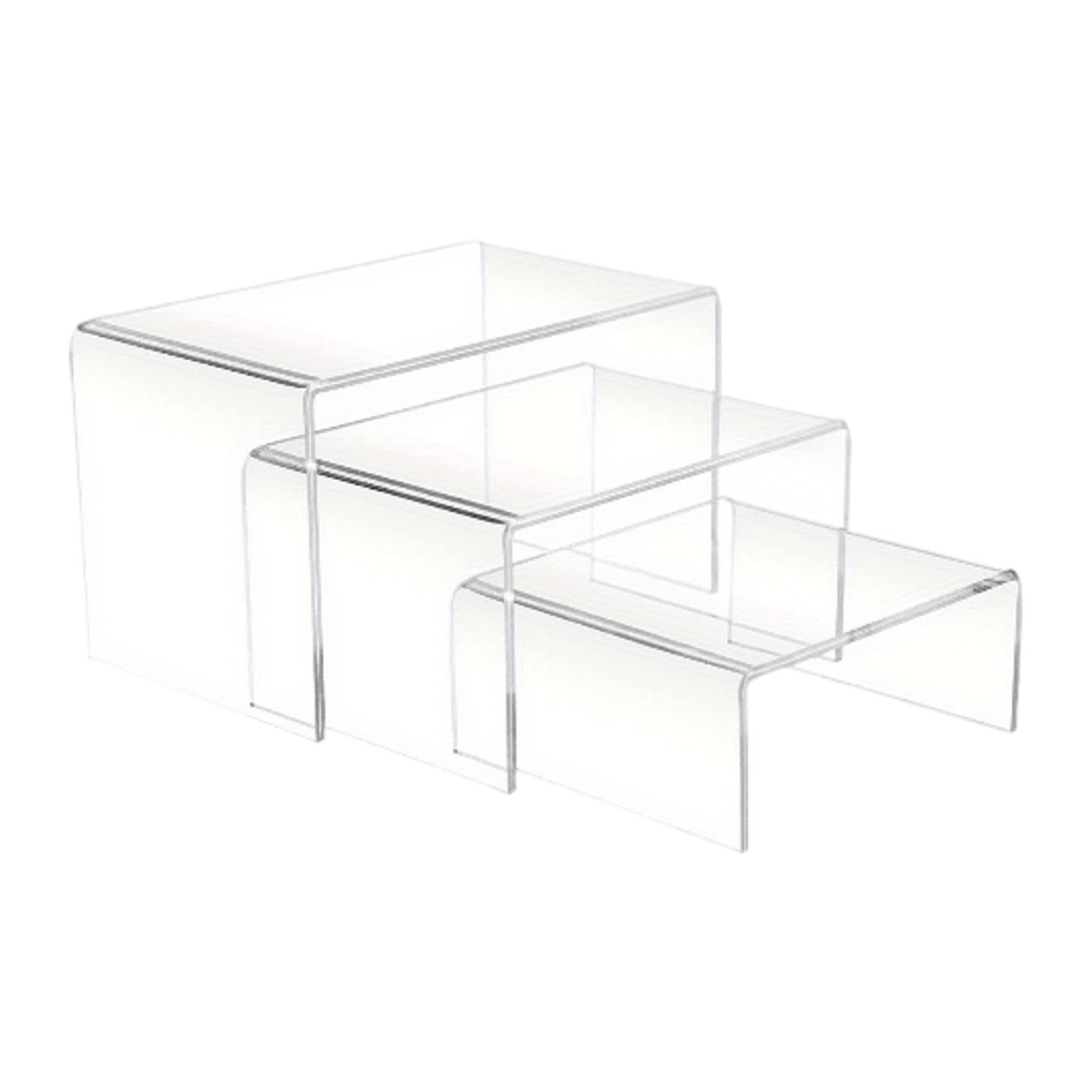 Cupcake Stand Tier - 3-teiliger Acryl-Präsentationsständer, abgestuftes Präsentationsständer für Cupcakes,