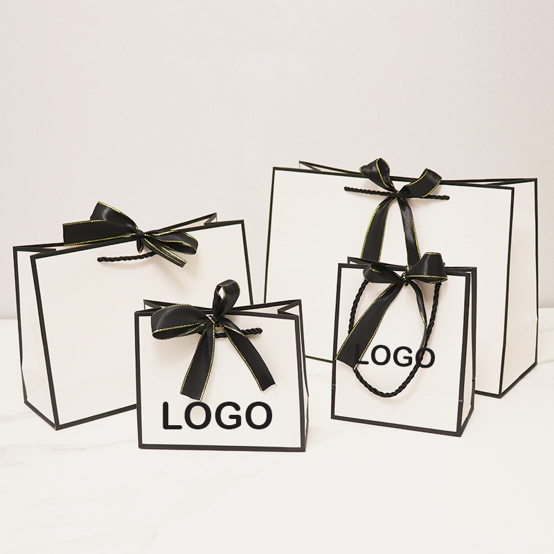 Event Party Shop - 10 Stücke Angepasst Logo Papiertüte Umweltfreundliche