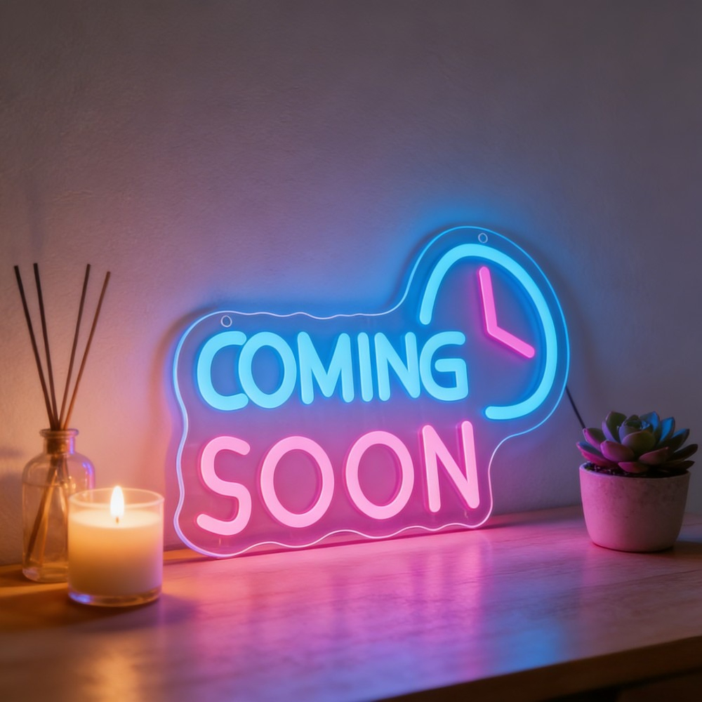 Event Launch Party - Neonschild mit LED-Beleuchtung, USB-Aufladbar, Wandkunst-Schild für