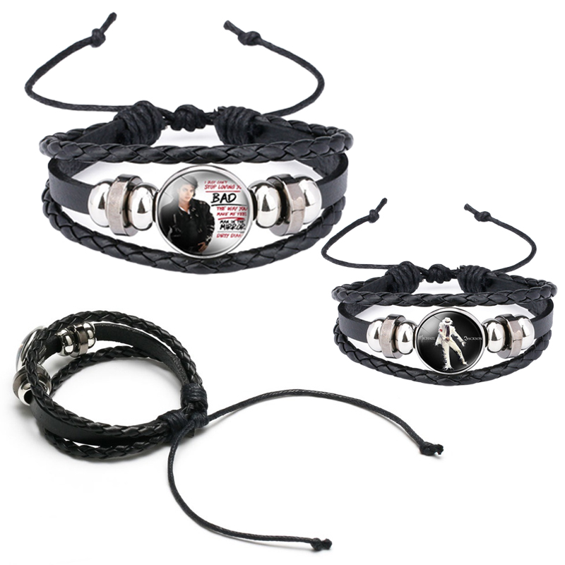 Event Supplies - Michael Jackson Figuren-Armband Cartoon Anime Kettenarmband
