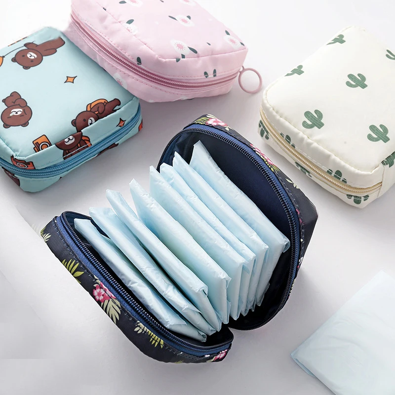Napkin Folding Set - Frauen Kleine Kosmetik Tasche Set Zipper