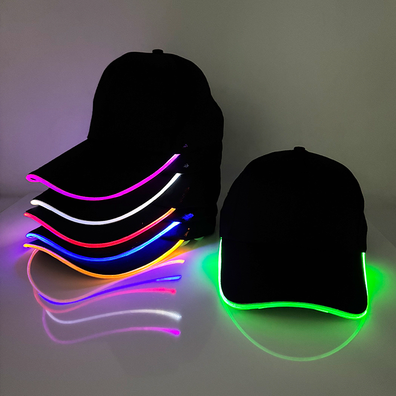 Event Party Dj - Trendy Light Up Glowing Baseball Hut