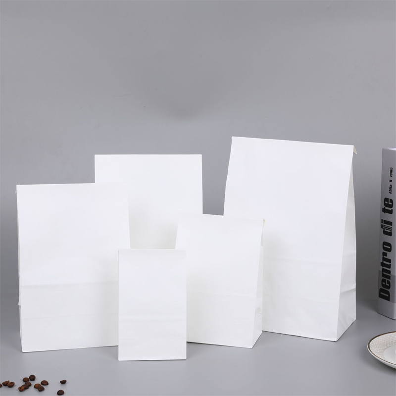 Event Party Shop - 50 Stück/weiße Kraftpapiertüten für Lebensmittel und