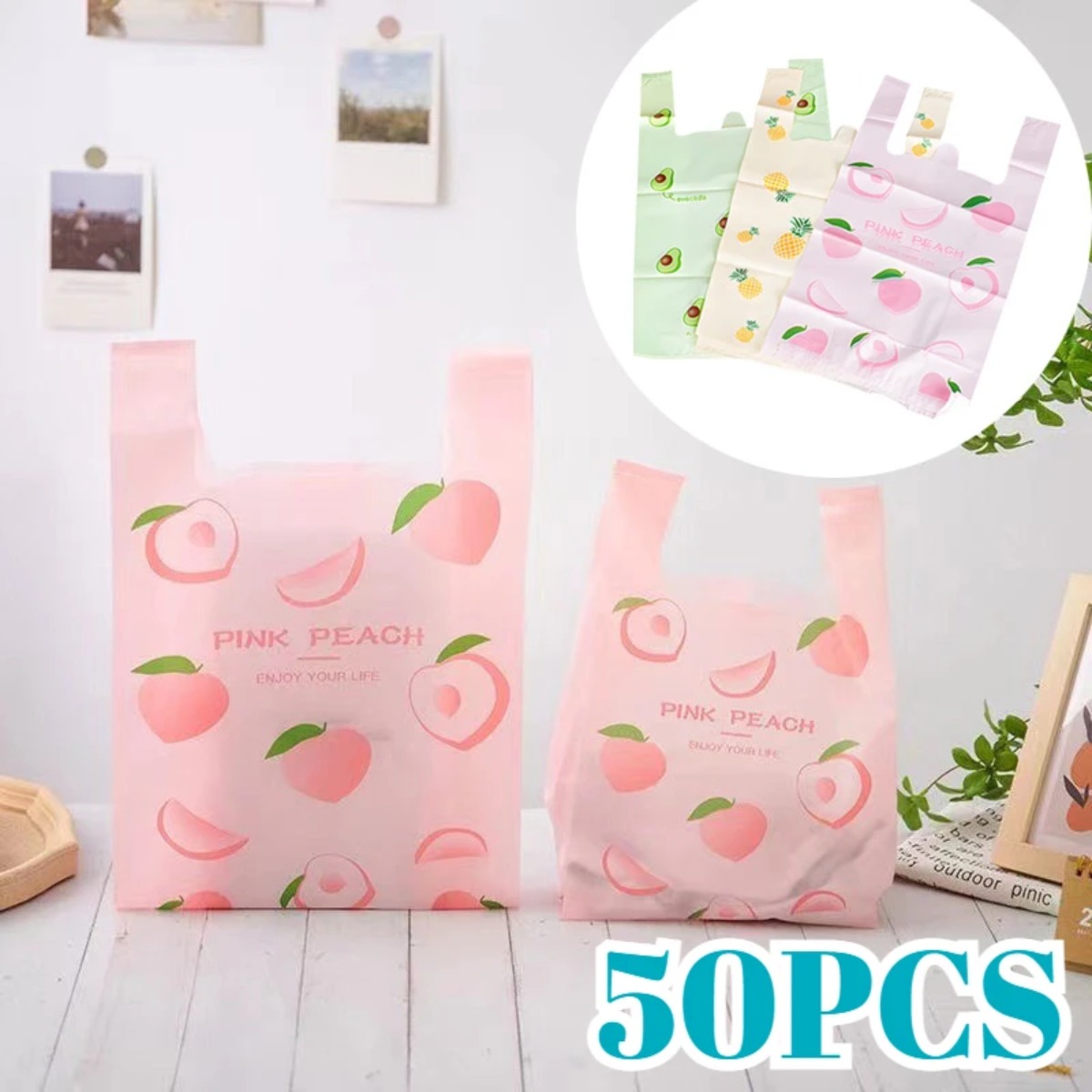 50 Stück niedliche Plastiktüte – Event Party Shop Bewertung und Preis