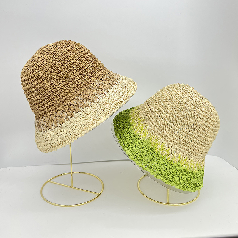 Damen Faltbarer Sommer-Strohhu – Paper Straw Color Bewertung und Preis