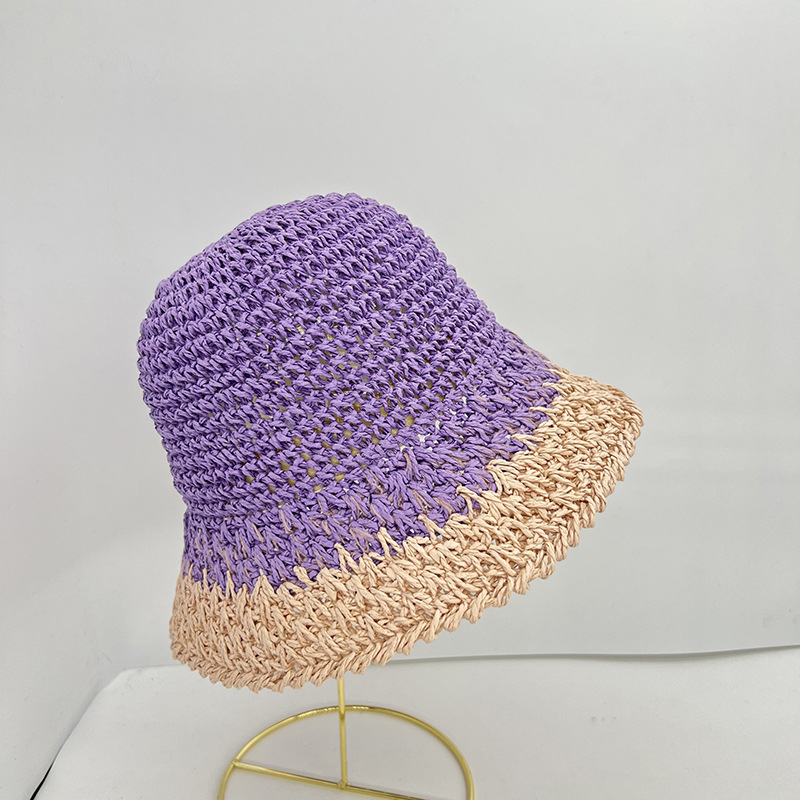 Damen Faltbarer Sommer-Strohhu – Paper Straw Color Bewertung und Preis