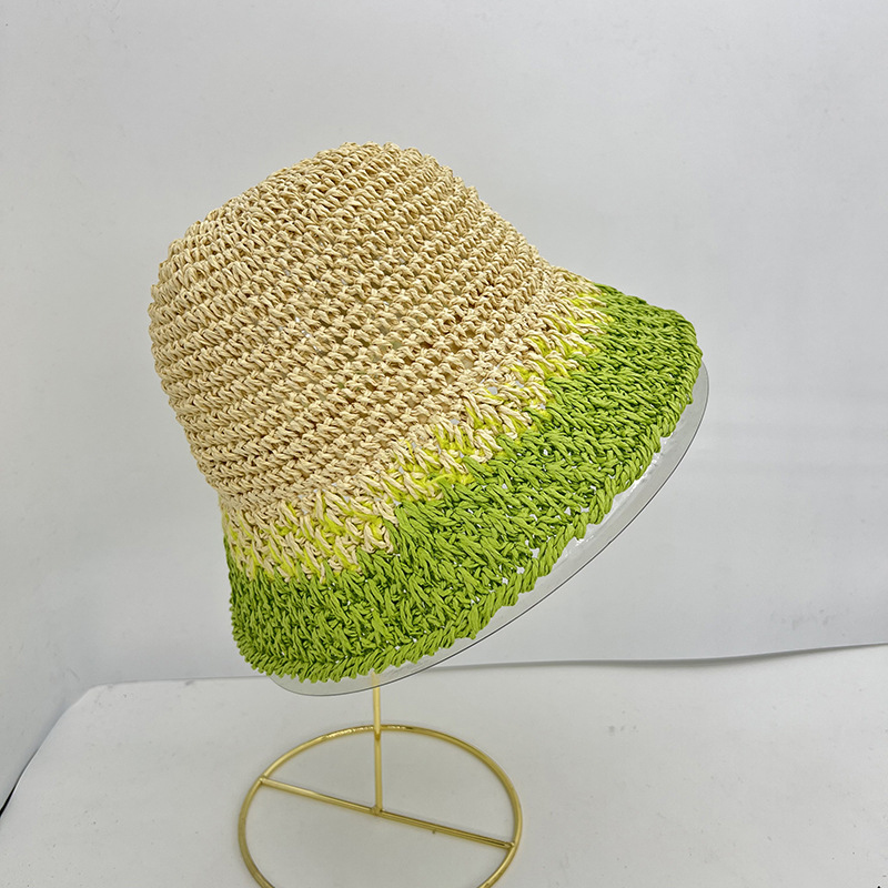 Damen Faltbarer Sommer-Strohhu – Paper Straw Color Bewertung und Preis