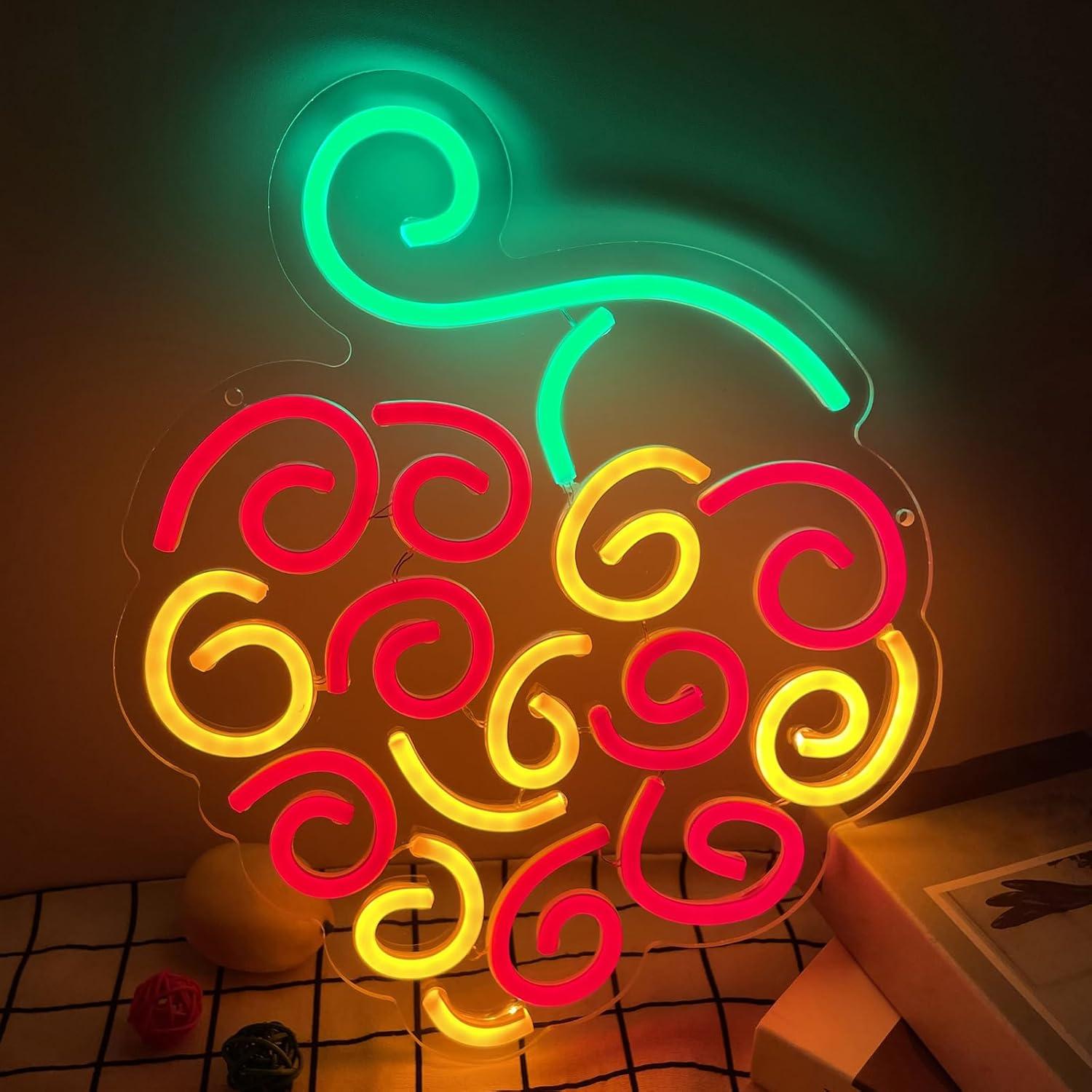 Cyber Fruit Neon-Schild USB Di – Neon Sign Party Bewertung und Preis