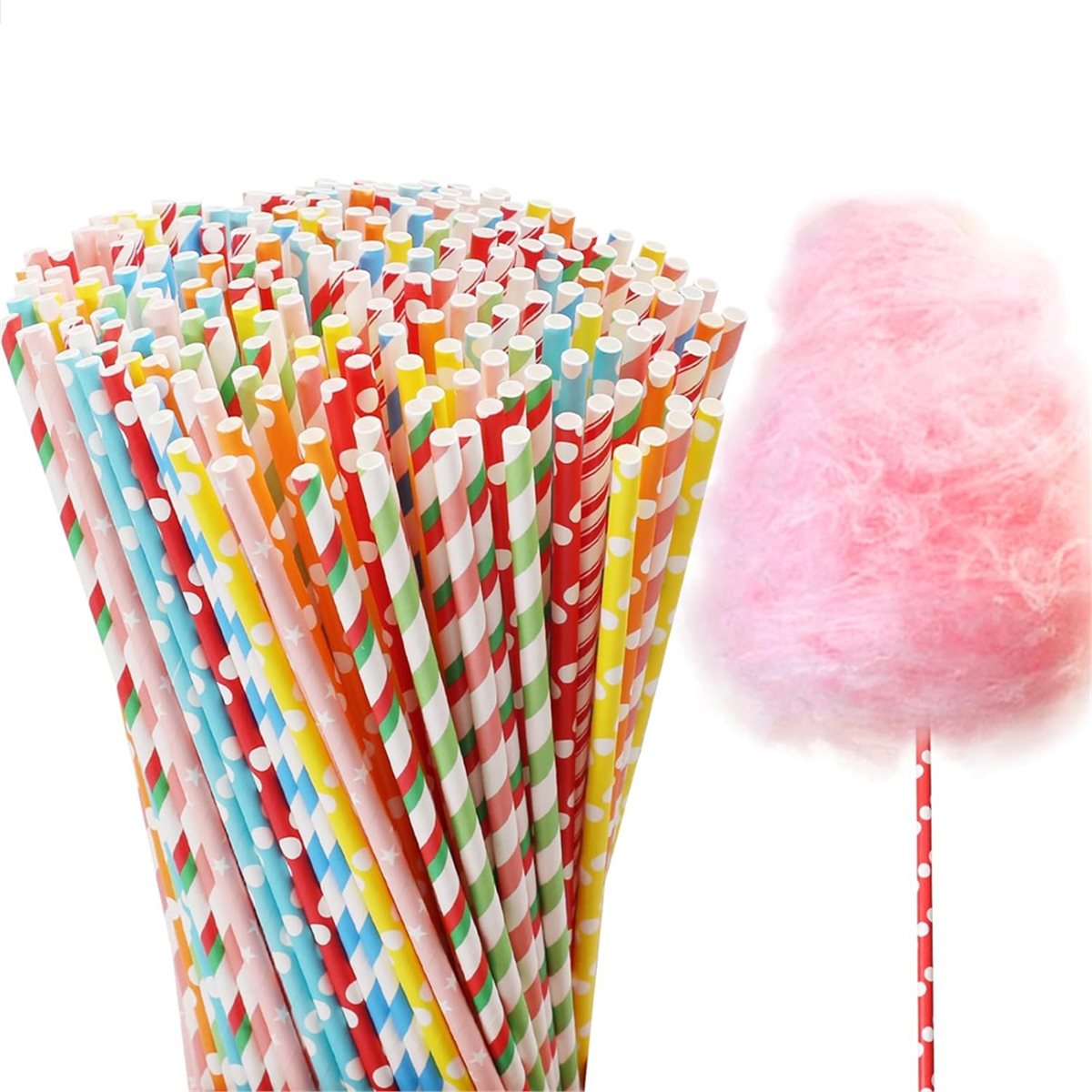 ABZT 200 Stück Zuckerwatte-Stä – Cotton Candy Cone Bewertung und Preis