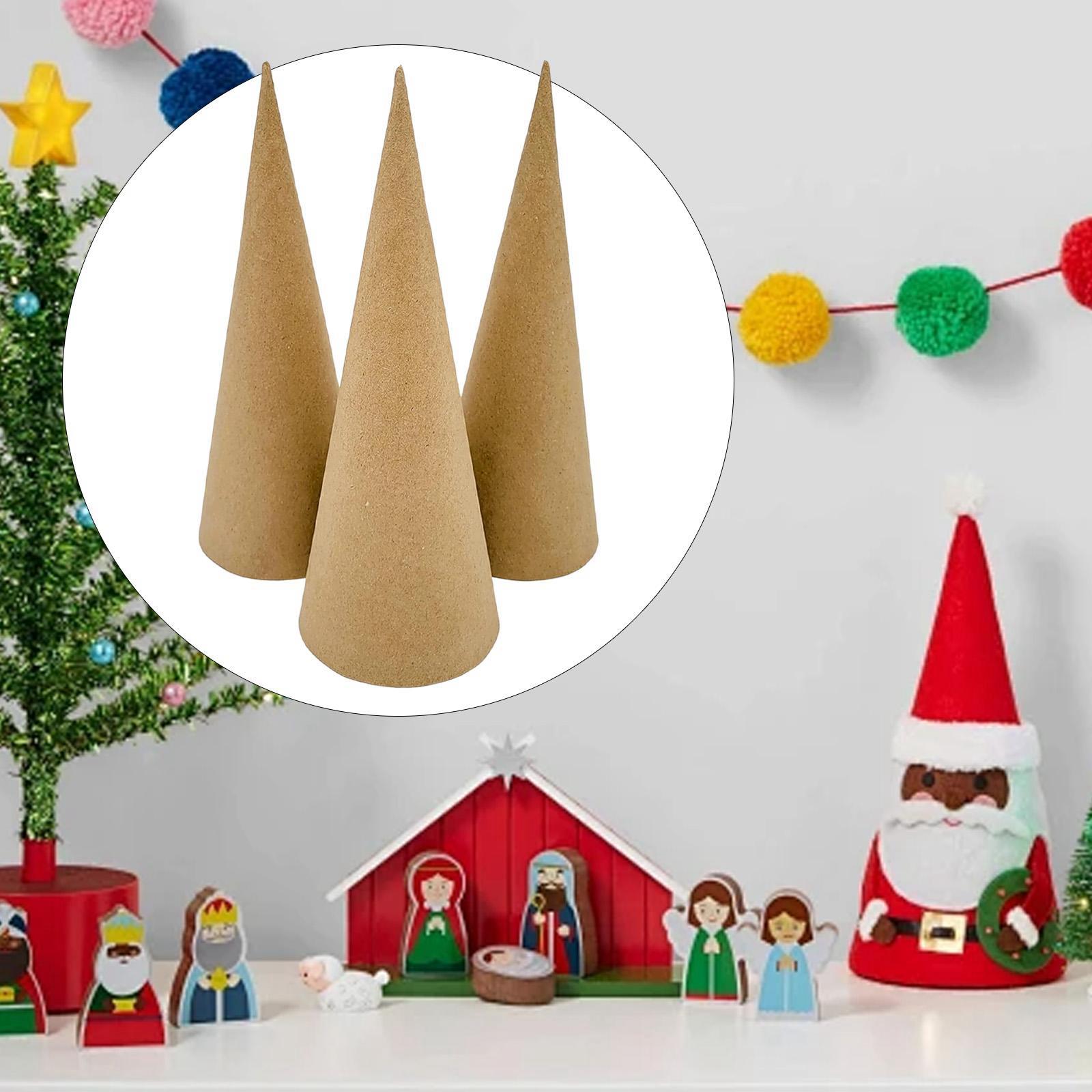 3x Pappmaché-Kegel, offener Bo – Cotton Candy Cone Bewertung und Preis