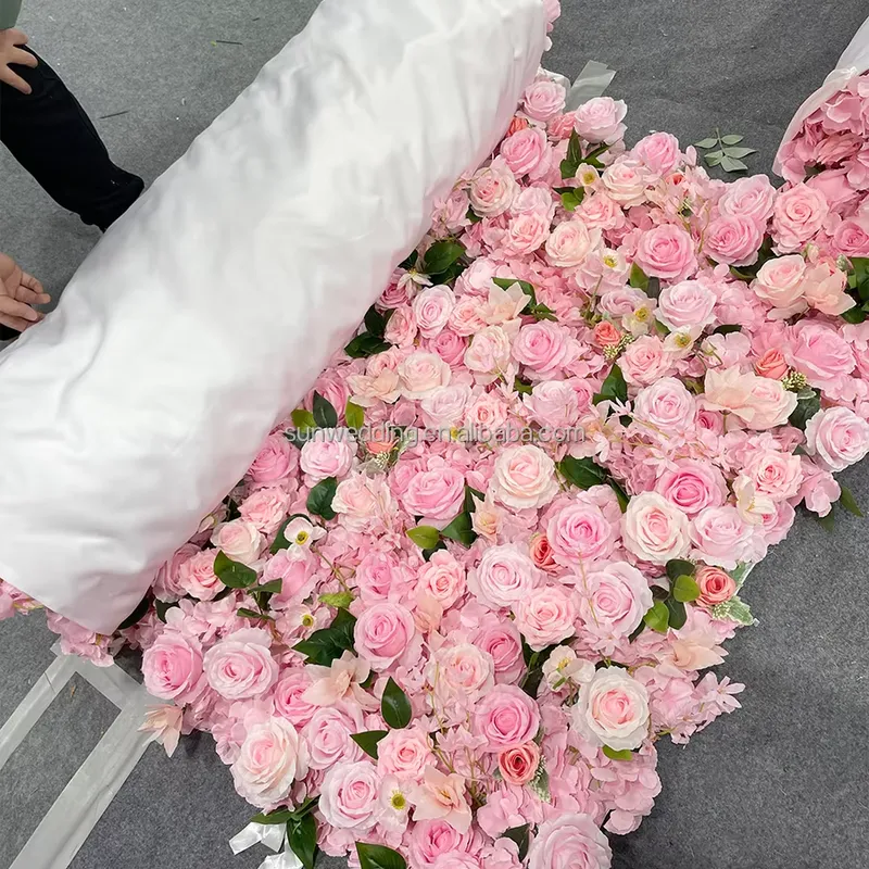 Sunwedding Seiden-Kunstblumenw – Flower Wall Panel Bewertung und Preis