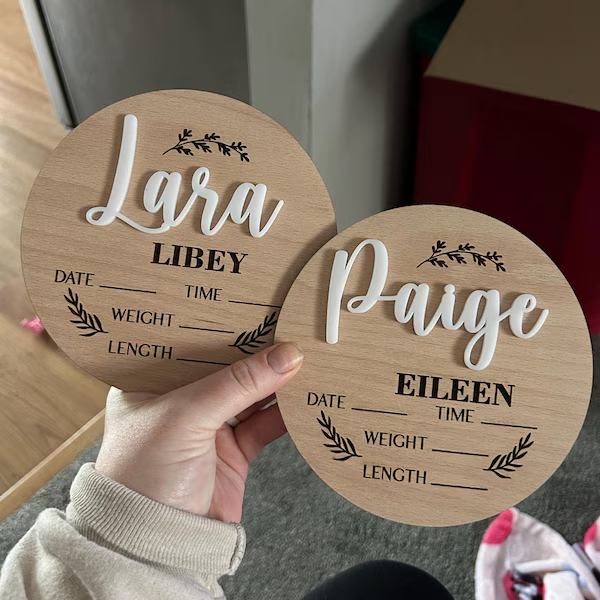 1 Stück personalisiertes Baby- – Eve Party Bewertung und Preis