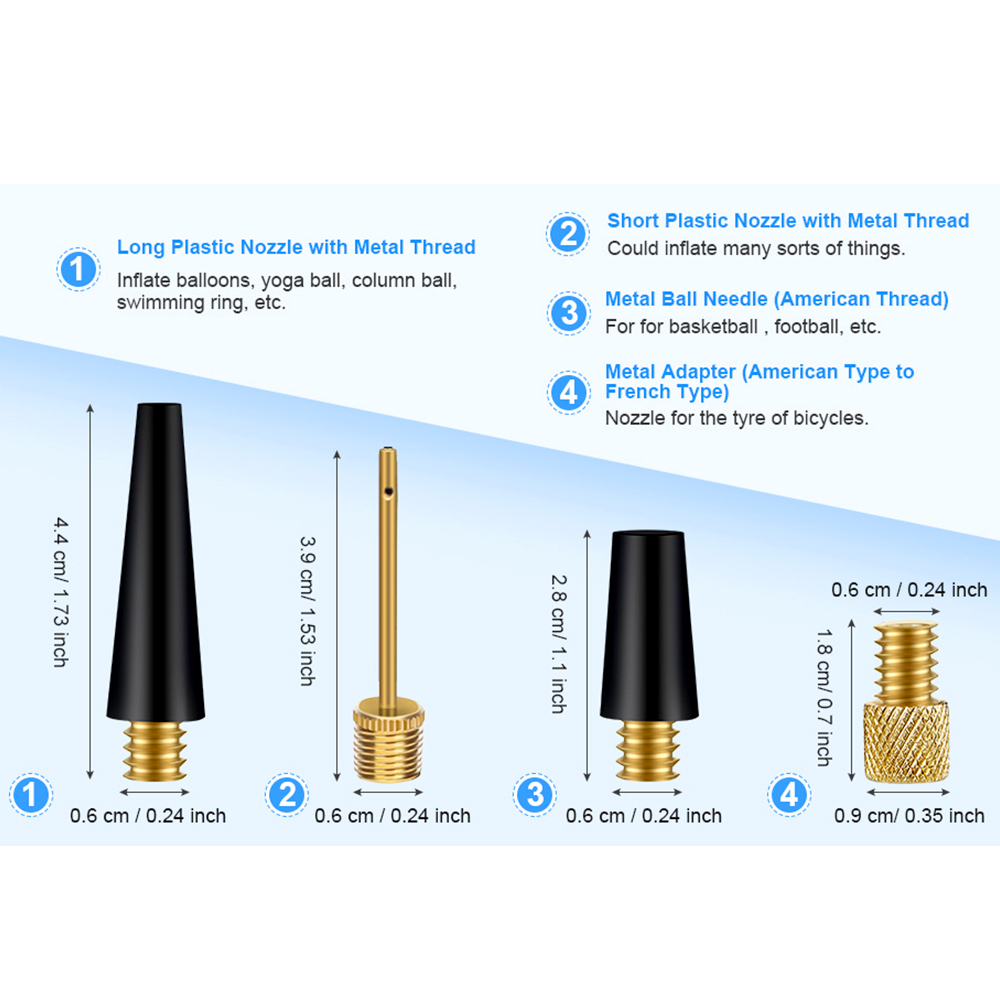 Reifenventil-Adapter, Kugelpum – Balloon Pump Hand Bewertung und Preis