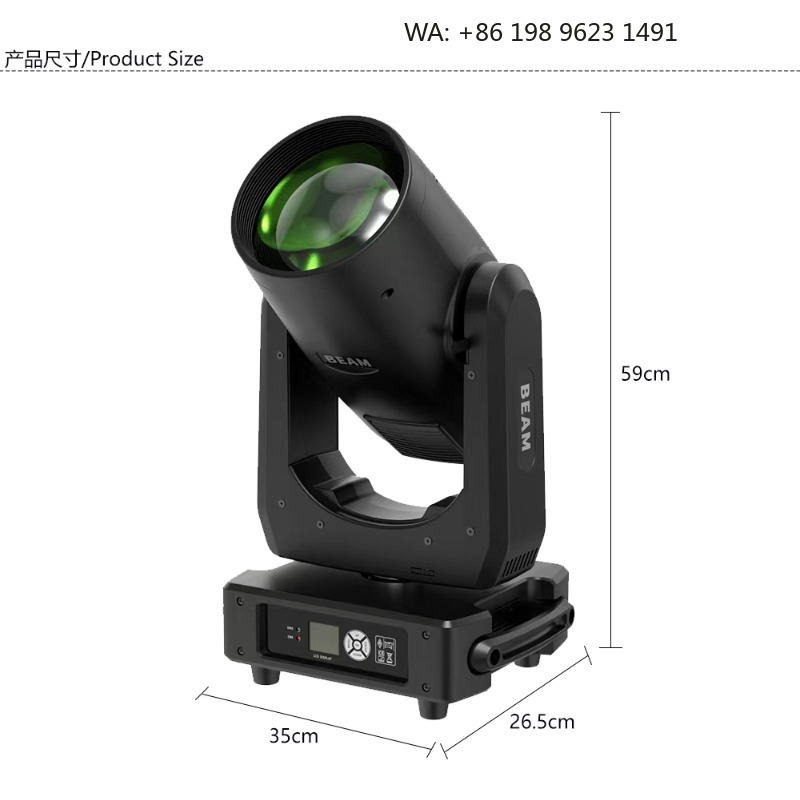 480W Regenbogen Moving Head Be – Event & Party Supply Bewertung und Preis