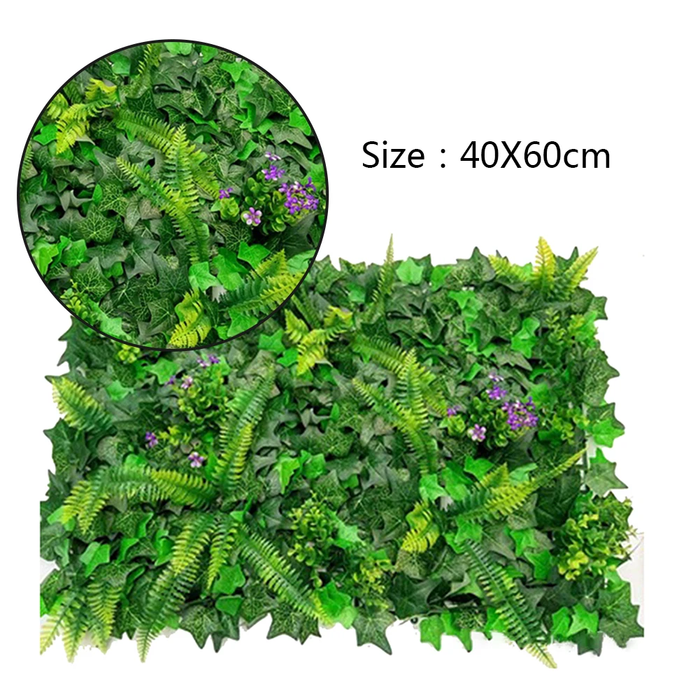 40*60cm Künstliche Rasen Pflan – Flower Wall Panel Bewertung und Preis