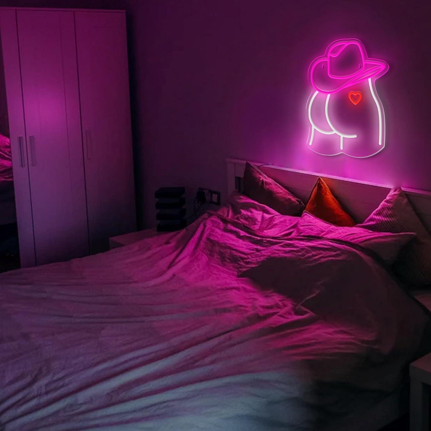 Cowgirl Neon-Schild Dimmbares  – Neon Sign Party Bewertung und Preis