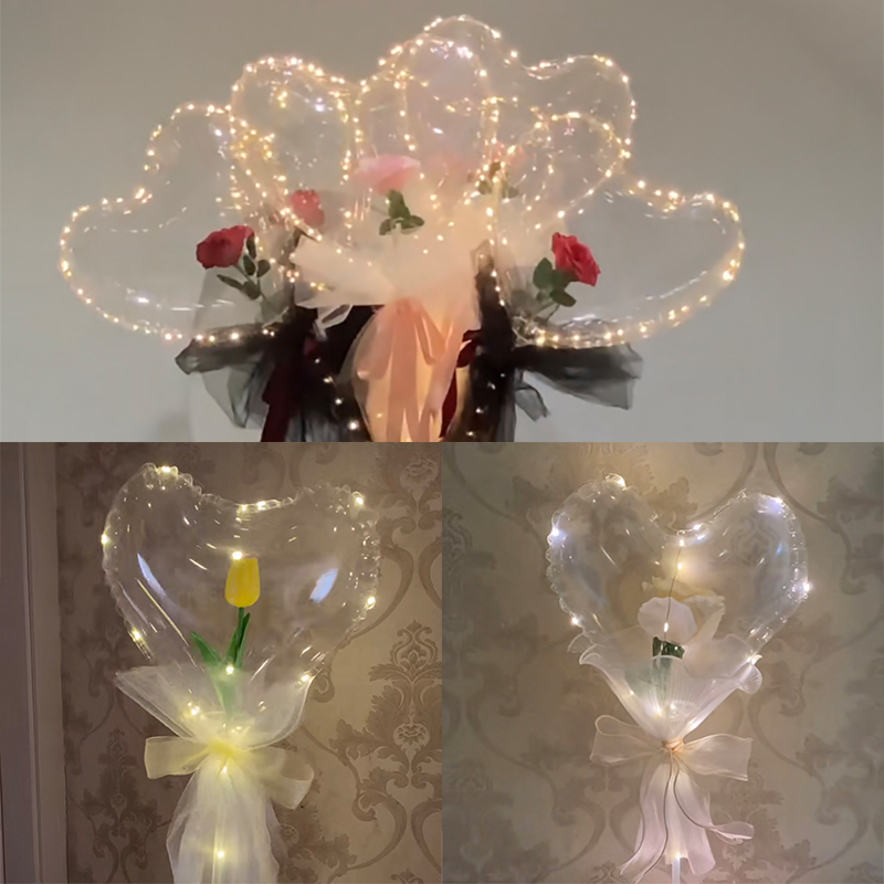 1 Set transparenter LED-Ballon – Led Balloon Light Bewertung und Preis