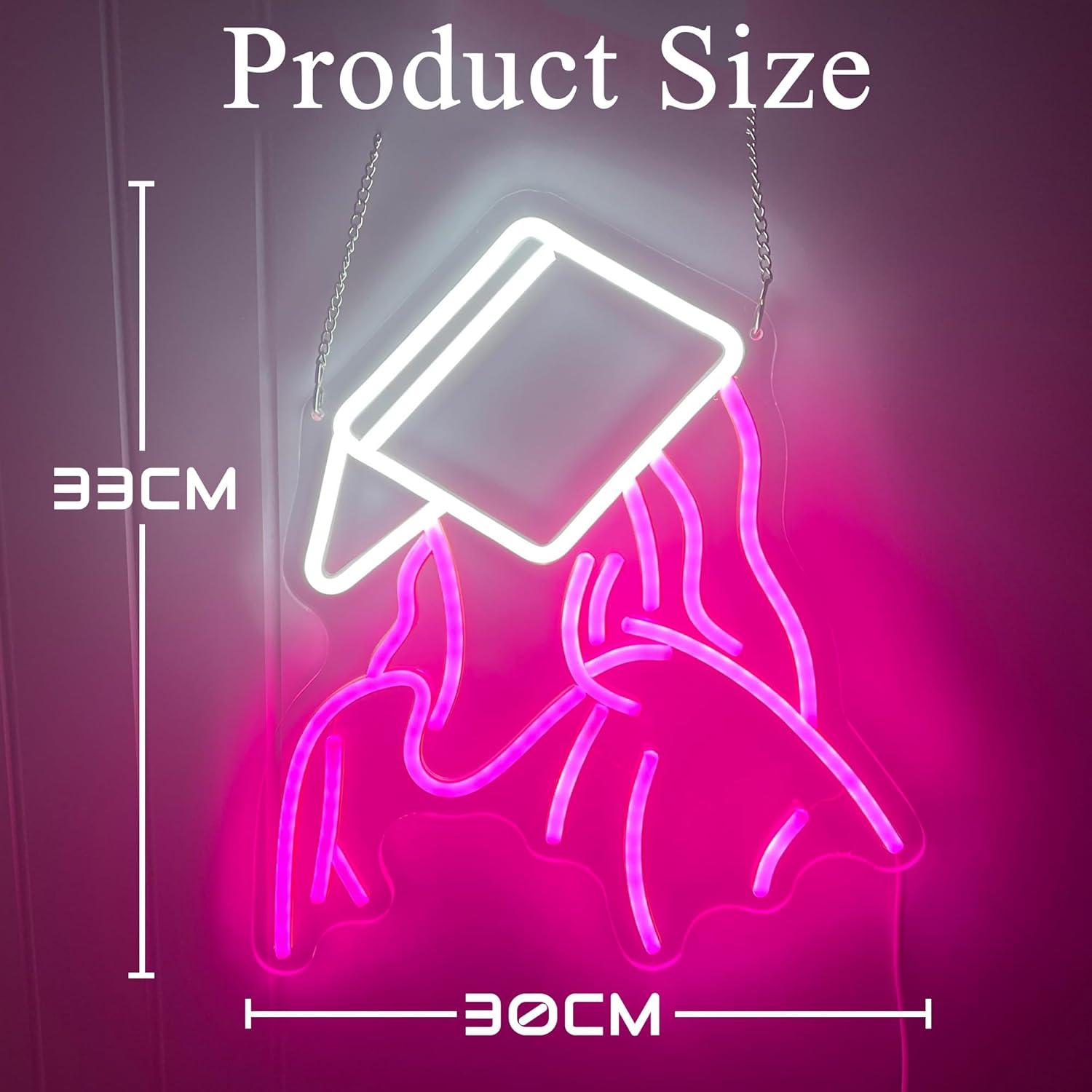 Lesende Mädchen Neon-Schild US – Neon Sign Party Bewertung und Preis