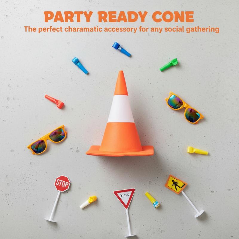 1 Stück Verkehrskegelhut, Hall – Party Hat Cone Bewertung und Preis