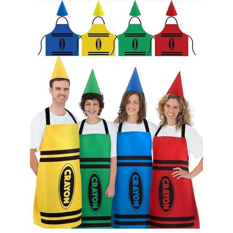 Buntes Crayon-Themen-Zwerg-Set – Party Hat Cone Bewertung und Preis