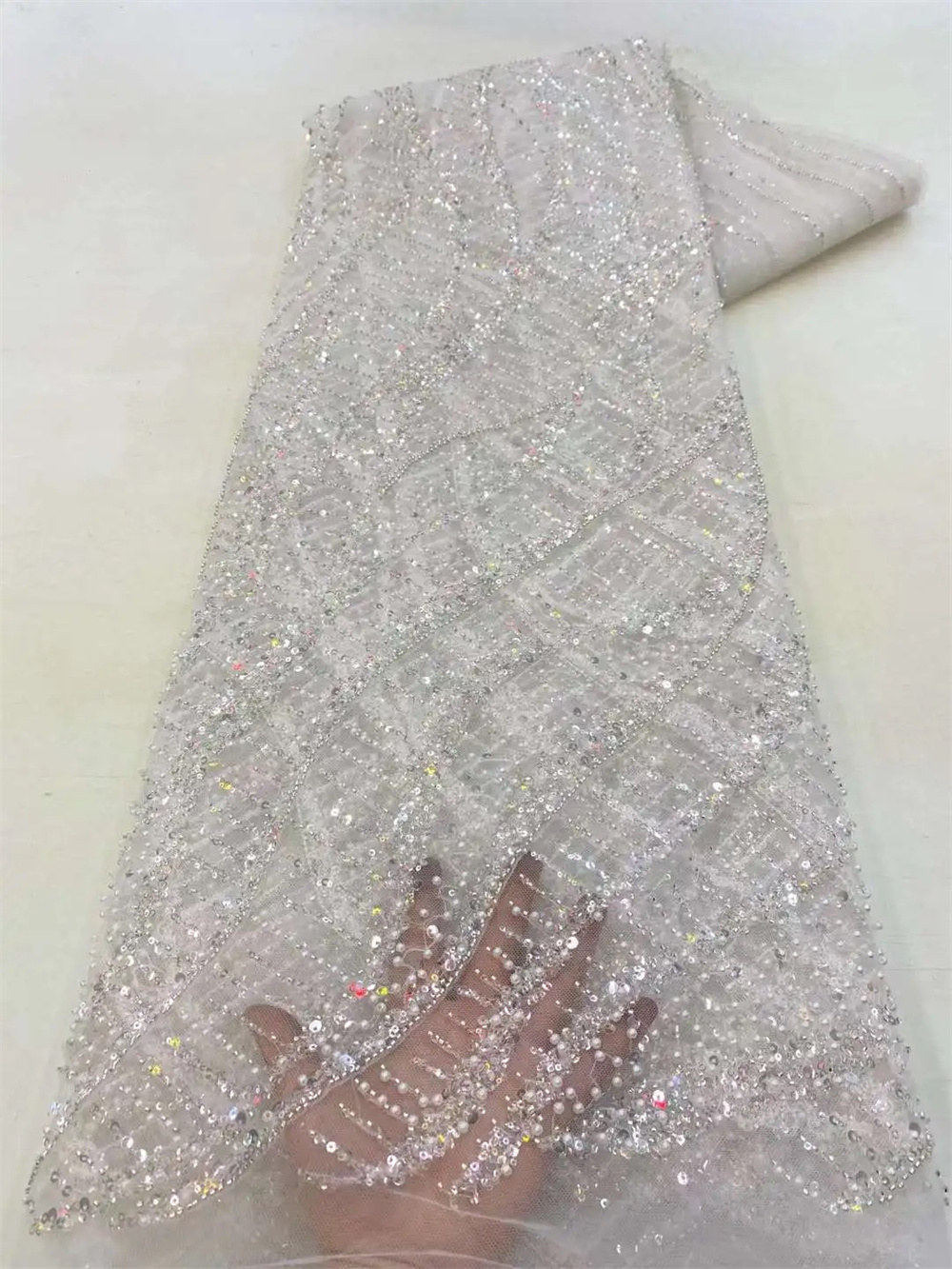 Afrikanische Pailletten Perlen – Glitter Tablecloth Bewertung und Preis
