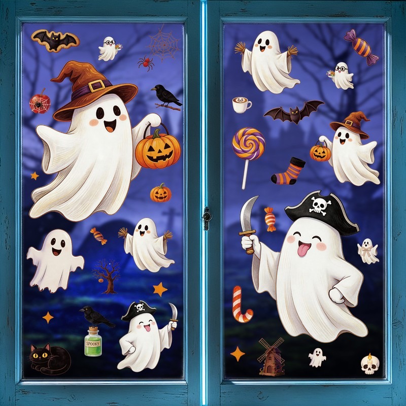 Halloween-Aufkleber: Süßigkeit – Party Event Supply Store Bewertung und Preis