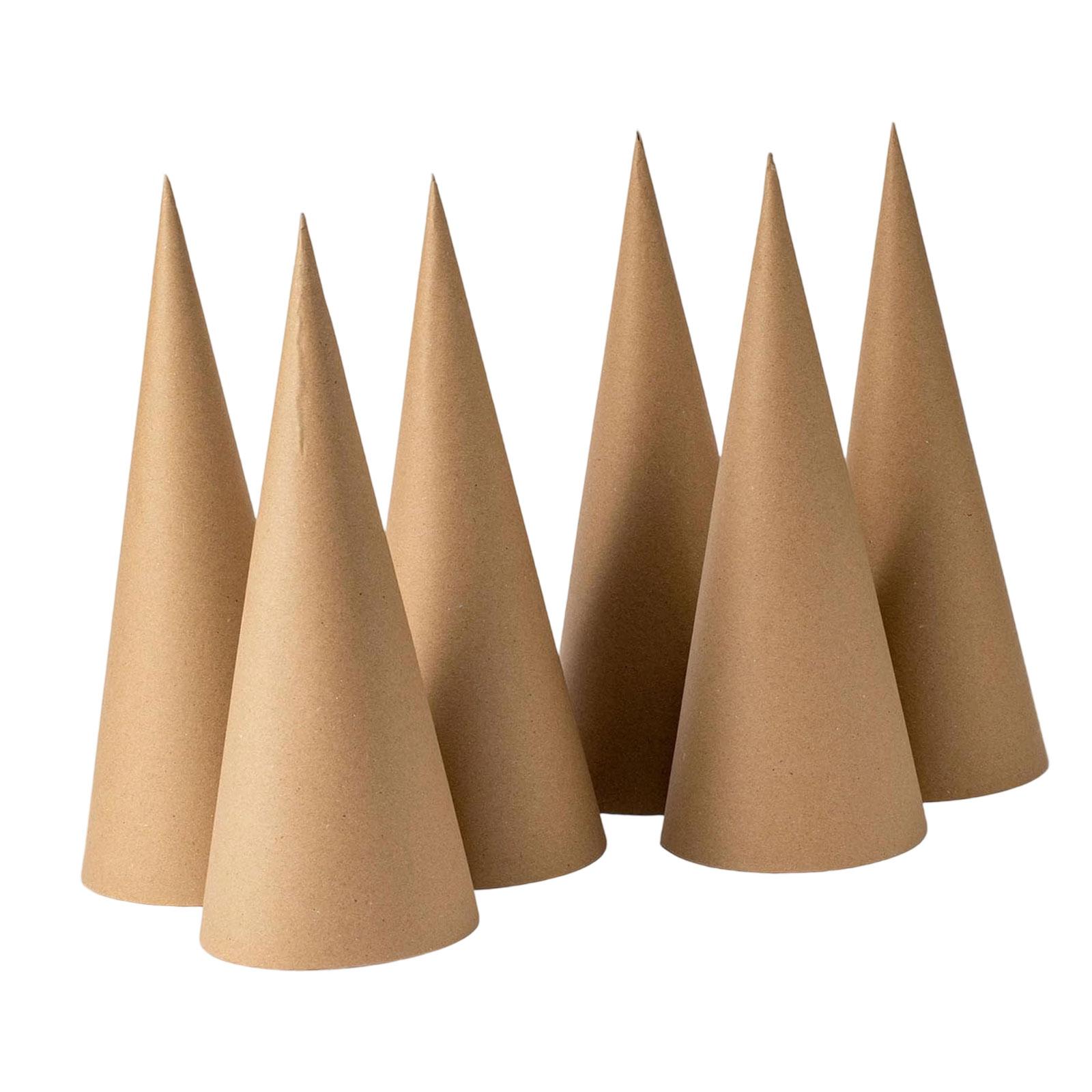 6 Stück Kraftpapier-Mache-Kege – Party Hat Cone Bewertung und Preis
