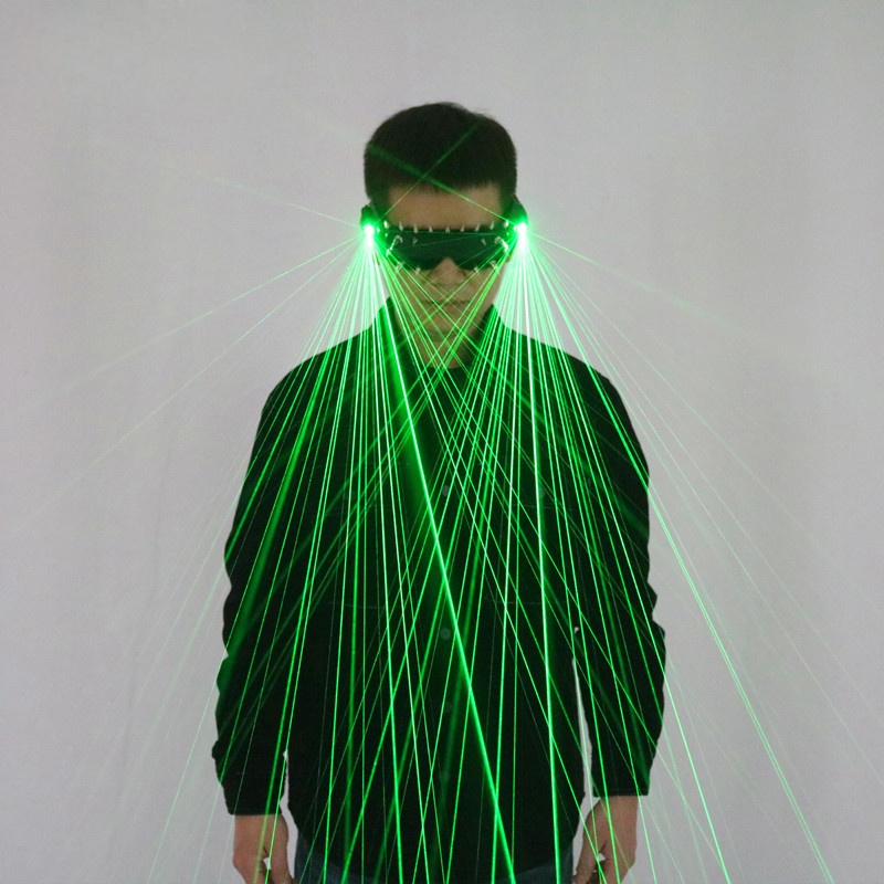 Laser Brille DJ Beam tragbare  – Event Party Dj Bewertung und Preis
