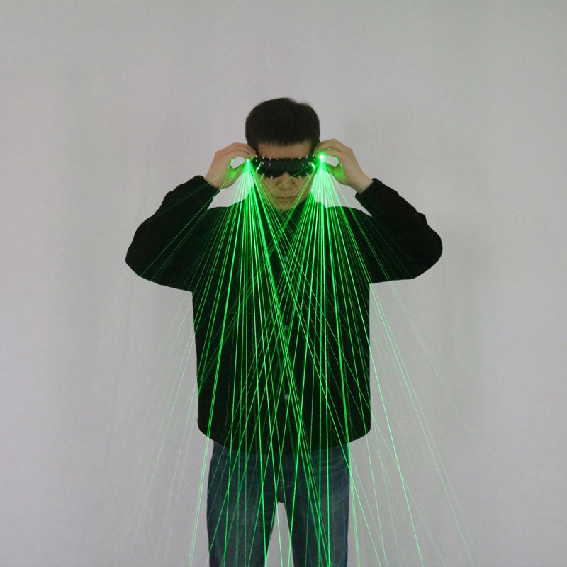 Laser Brille DJ Beam tragbare  – Event Party Dj Bewertung und Preis