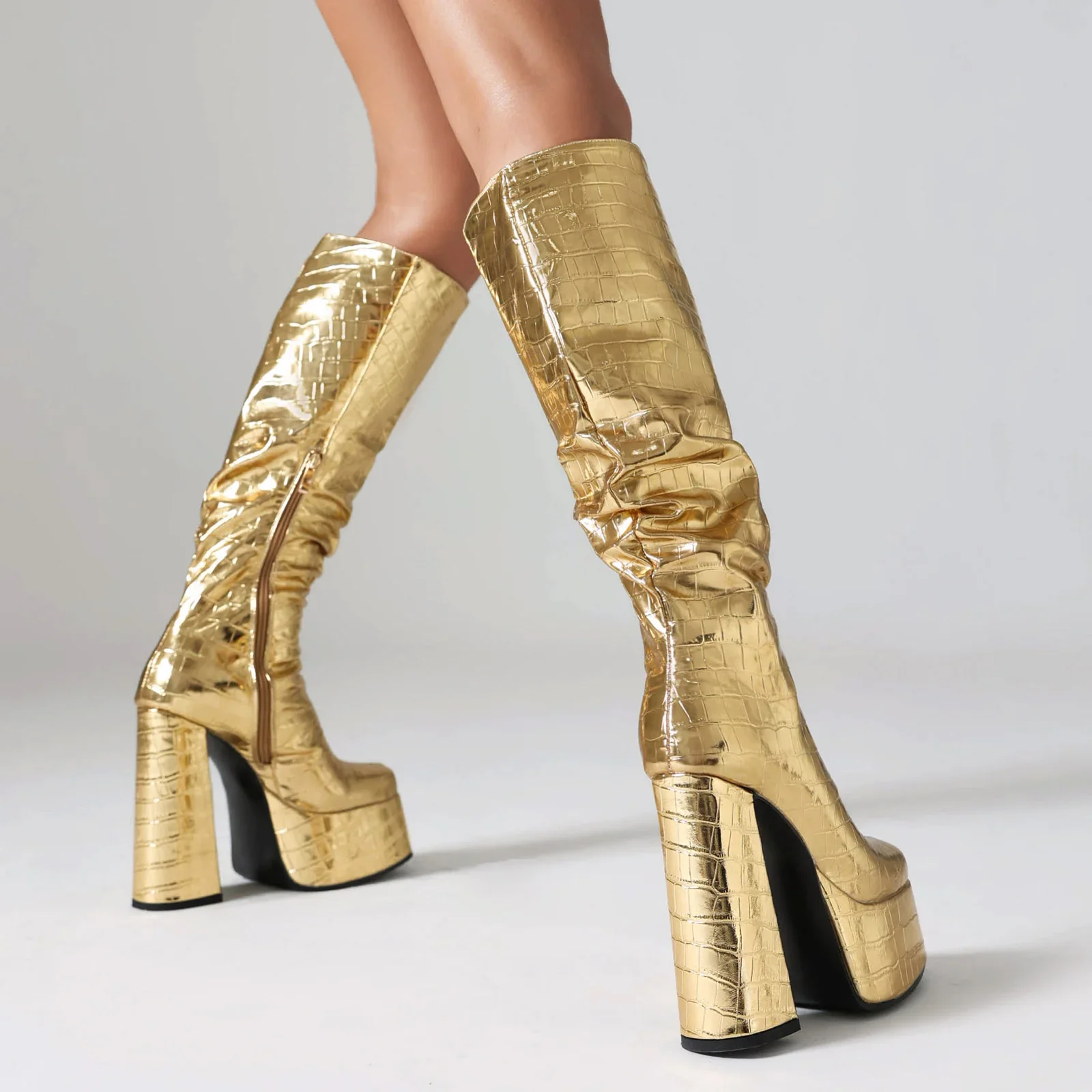 Shiny Silber Frauen Plissee Pl – Eve Party Bewertung und Preis