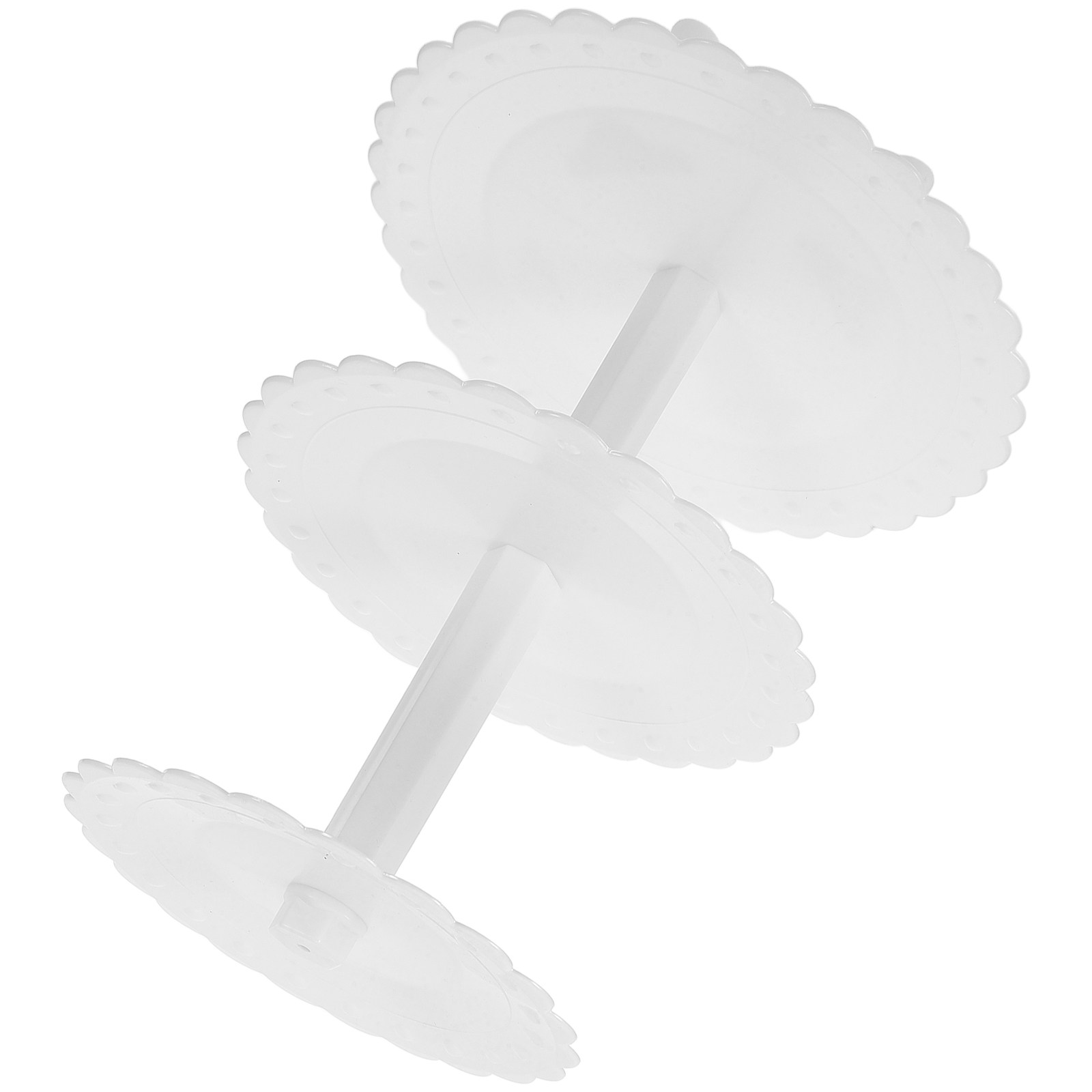 Dreistöckiger Kunststoff-Kuche – Cupcake Stand Tier Bewertung und Preis