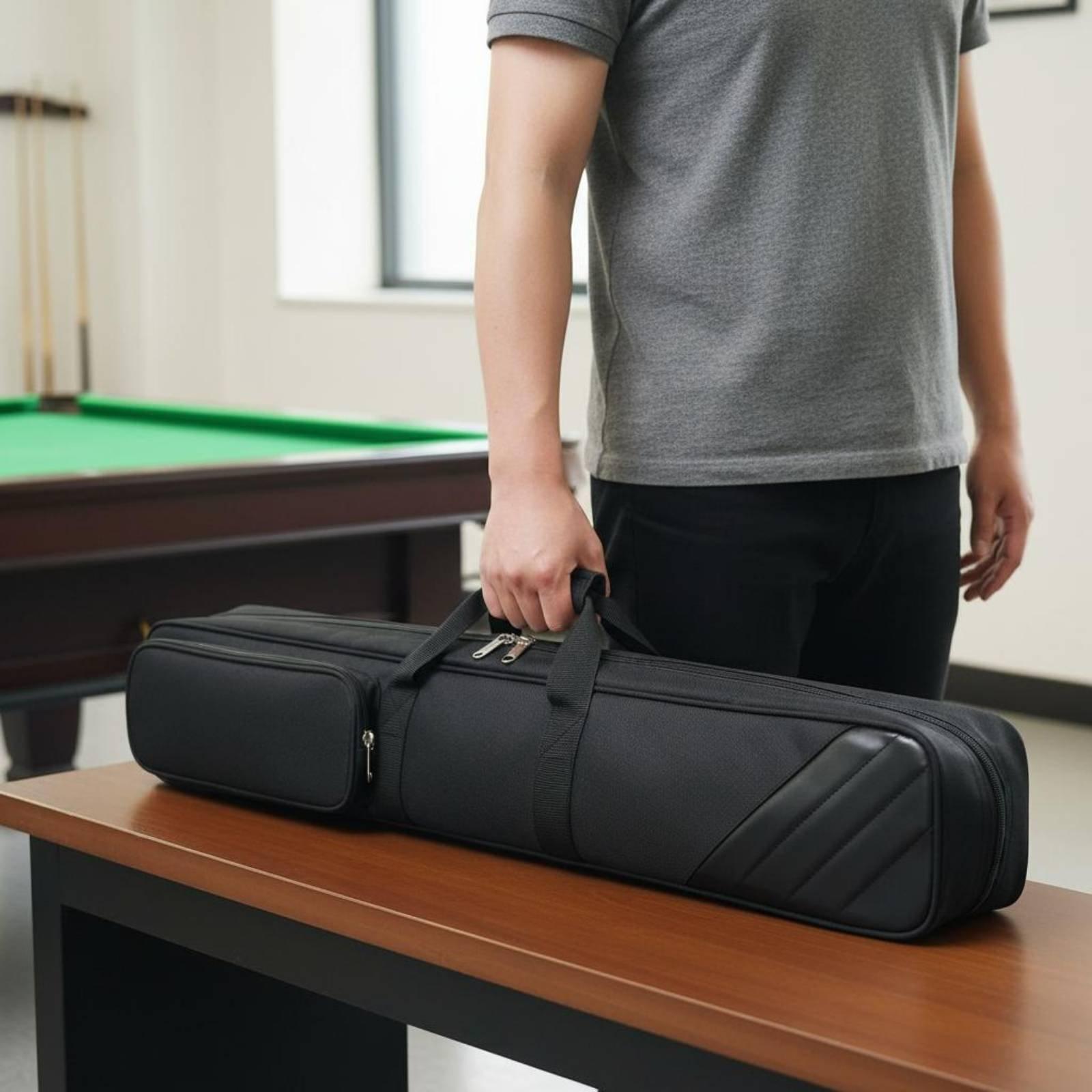 Billard-Queue-Tragetasche mit  – Event & Party Supply Bewertung und Preis
