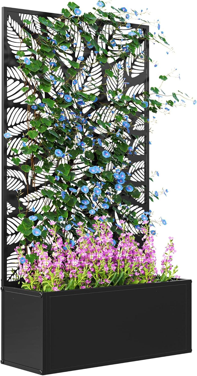 Metall-Hochbeet mit Rankgitter – Flower Wall Panel Bewertung und Preis