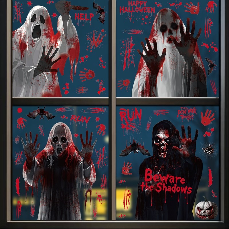 Halloween Fenstersticker Geist – Party Event Supply Store Bewertung und Preis